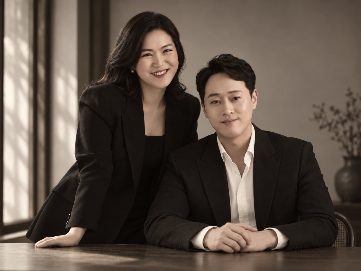 Flora Lee, Co-founder & Managing Director, and Changjin An, Co-founder & CEO